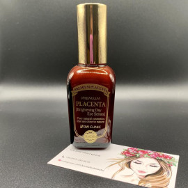 Освітлююча сироватка для шкіри навколо очей з плацентою 3W Clinic Premium Brightening Day Eye Serum 50ml - фото