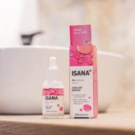 Сироватка з азелаїновою кислотою isana azelain serum 30 мл - фото