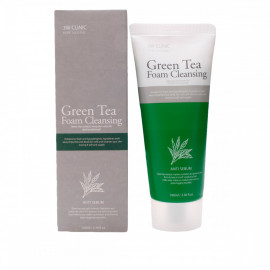 Пінка для очищення з екстрактом зеленого чаю від 3W Clinic Cleansing Foam Green Tea 