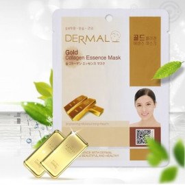 Тканинна маска з колоїдним золотом Dermal Gold Collagen Essence Mask