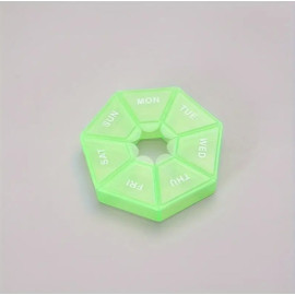 Органайзер для пігулок на 7 днів Green - фото