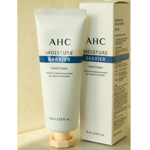 Крем для рук з церамідамі і вітаміном Е AHC Moisture Barrier Hand cream-фото