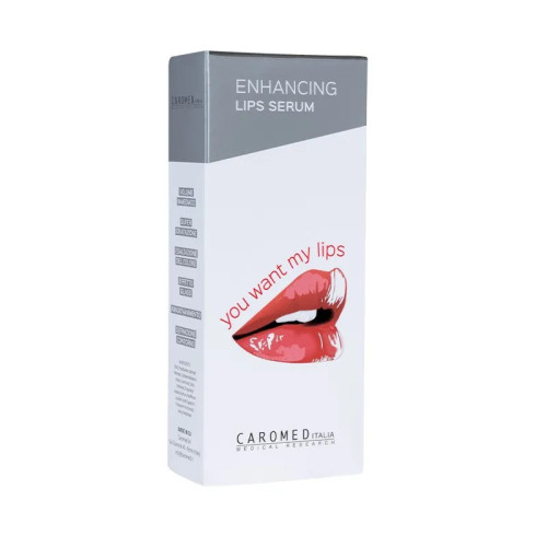Збільшуючий бальзам-сироватка для губ Caromed You Want My Lips Enhancing Serum Transparent-фото