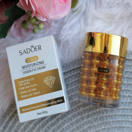 Зволожуючий крем для шкіри навколо очей Sadoer Golden Moisturizing Tender Eye Cream 60г - фото