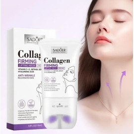 Антивіковий крем для шиї та зони декольте Sadoer Collagen Firming Lifting Neck Cream 110мл